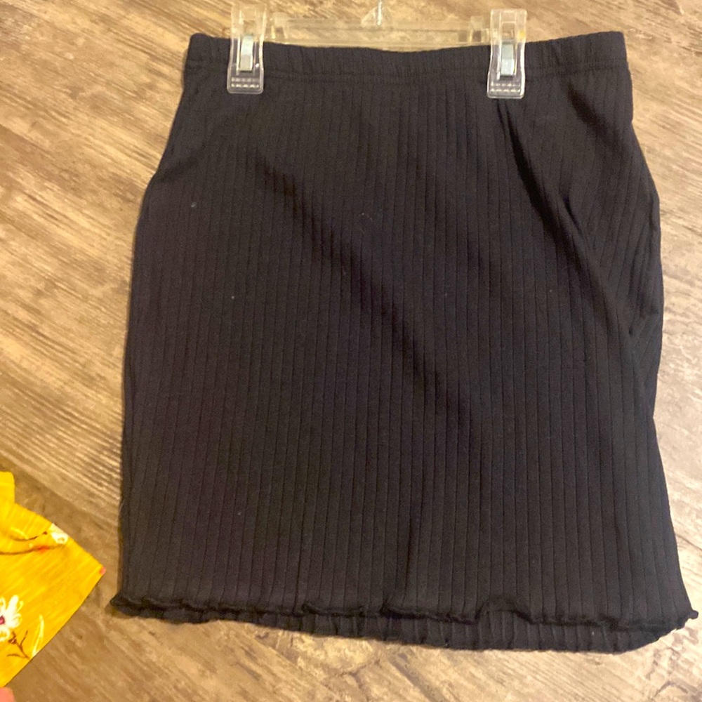 tight black skirt from shein, never worn size xs